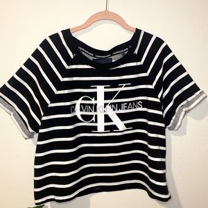 Like new, Calvin Klein crop top